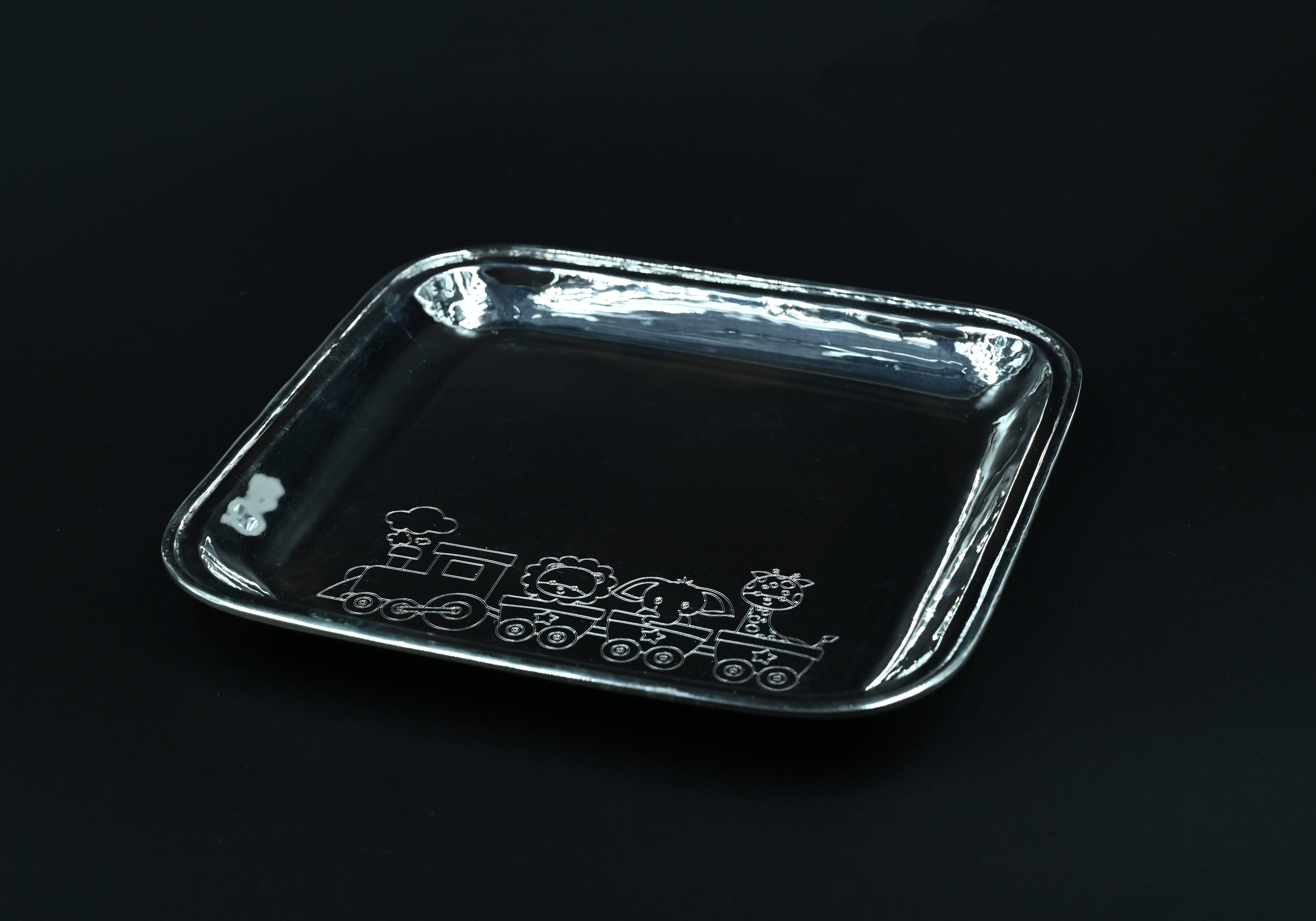 Baby silver dinner meal set