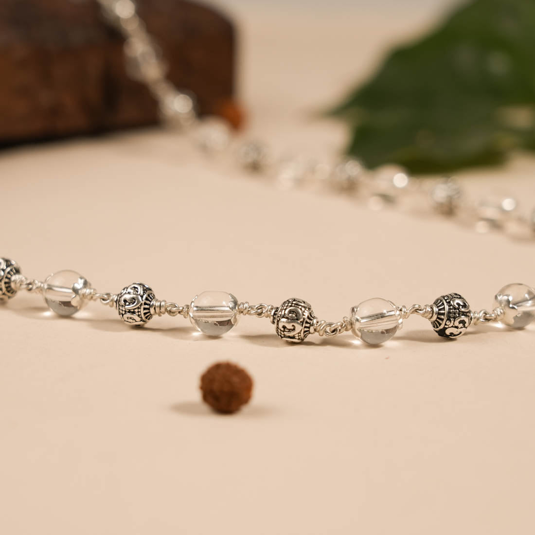 Bhakti Dhara sphatik mala crystal beads