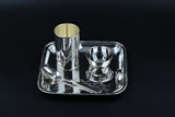 Choo choo silver meal set for baby
