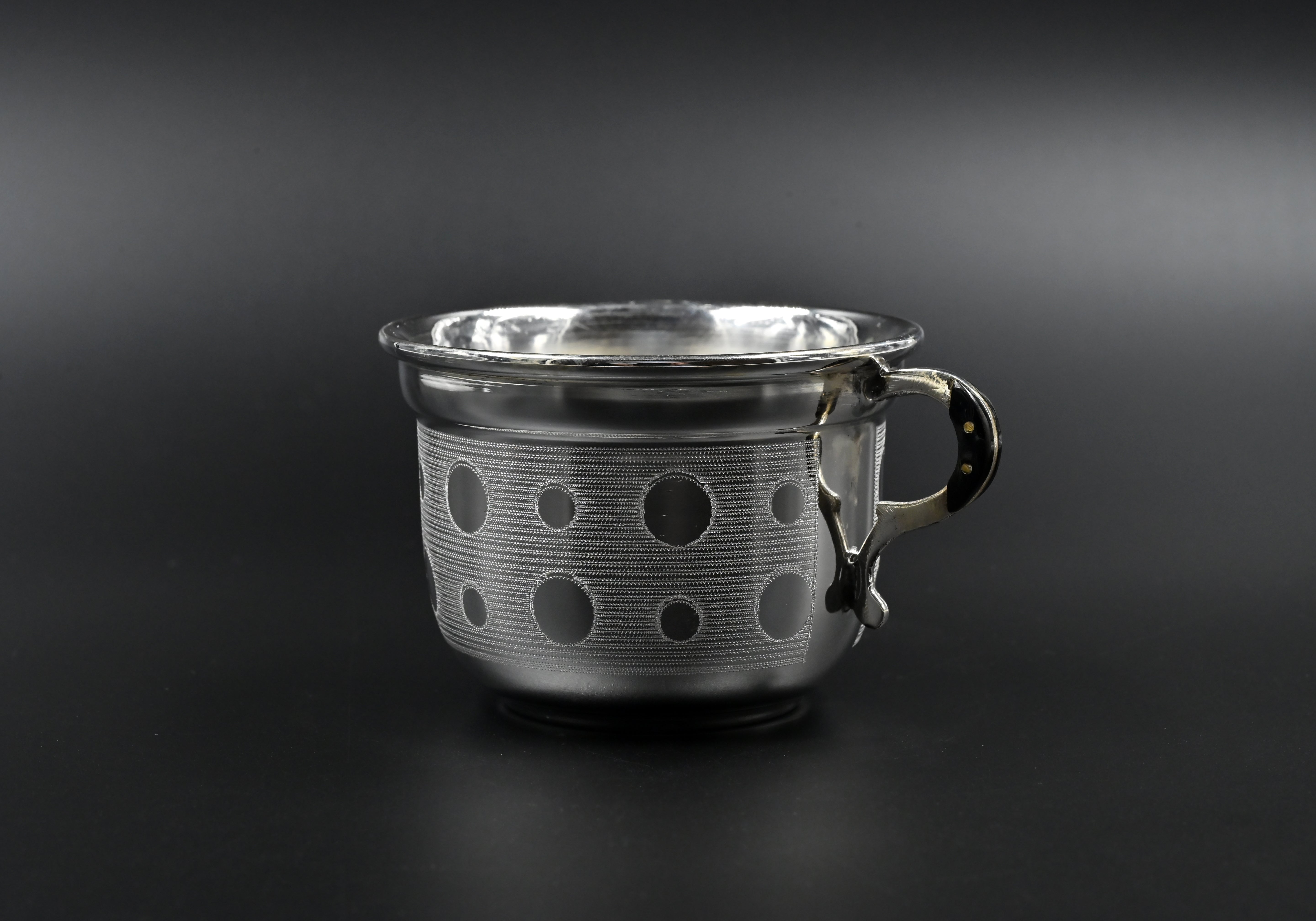 Classic cup and saucer pair
