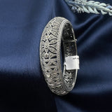 designer myra silver bangle