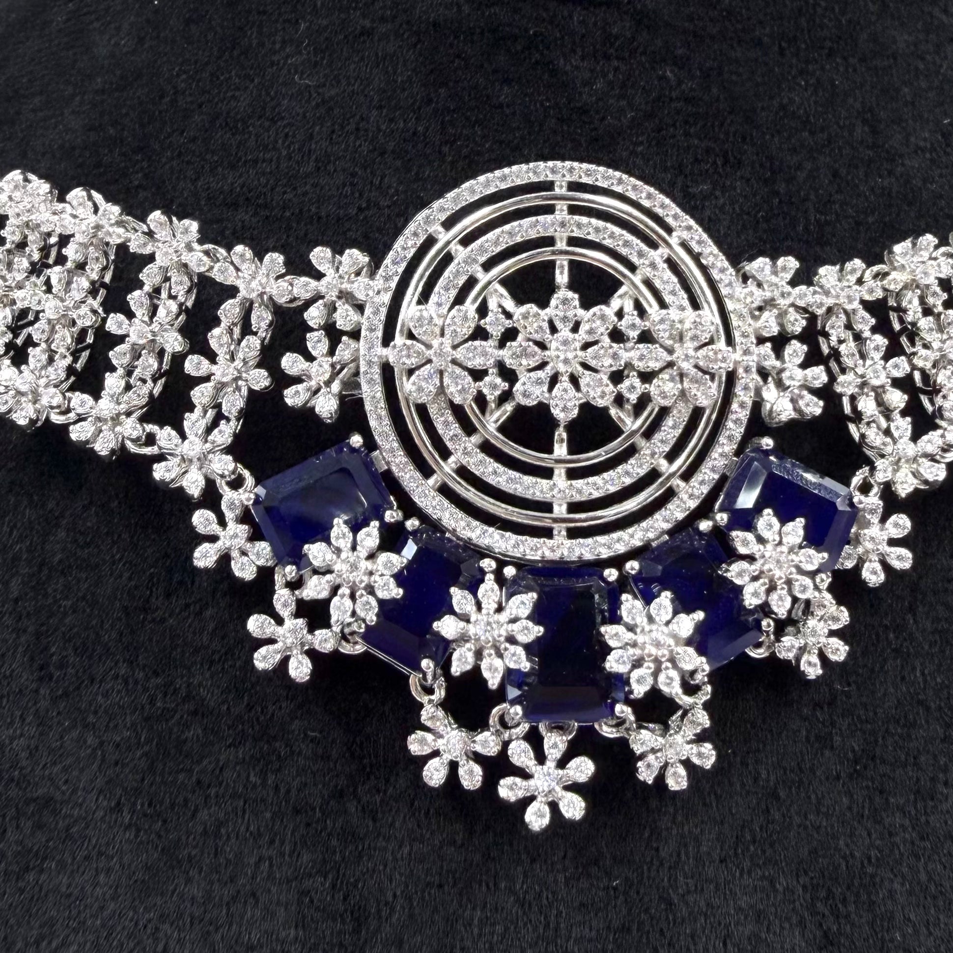 Designer Ocean Mist choker 925 silver