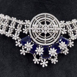 Designer Ocean Mist choker 925 silver