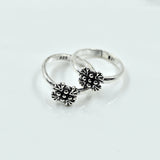 Designer Phoolira toe ring 925 silver
