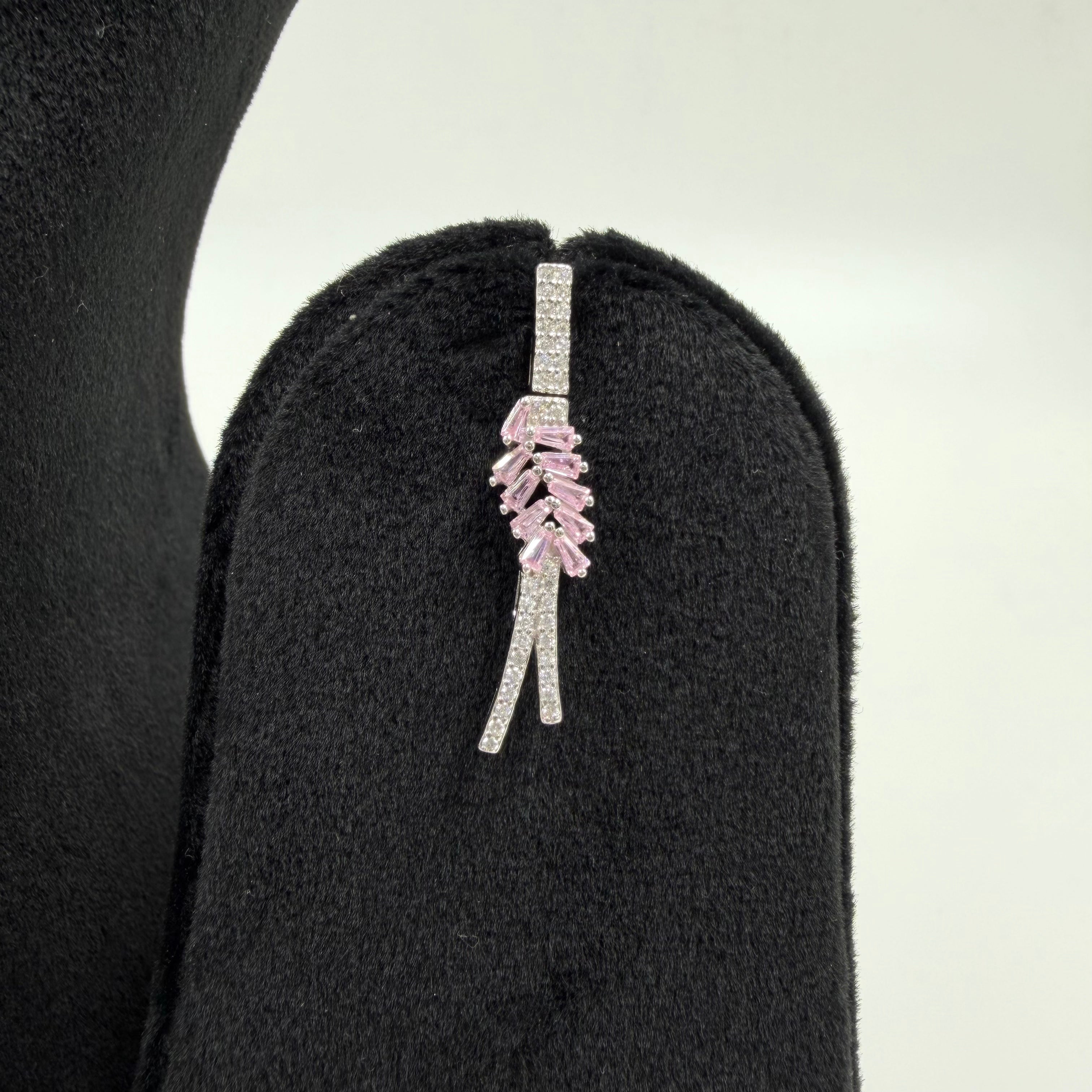 Designer pink stone necklace from Janya