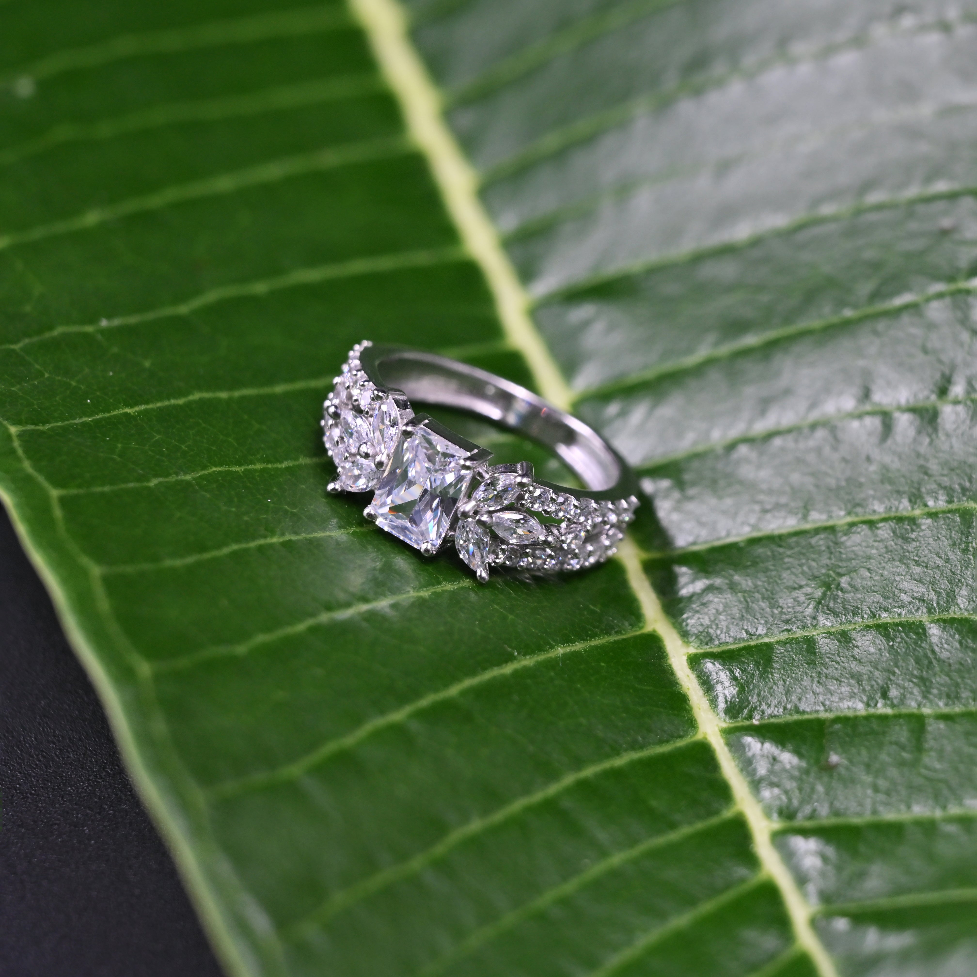 Designer Solaya ring 925 silver