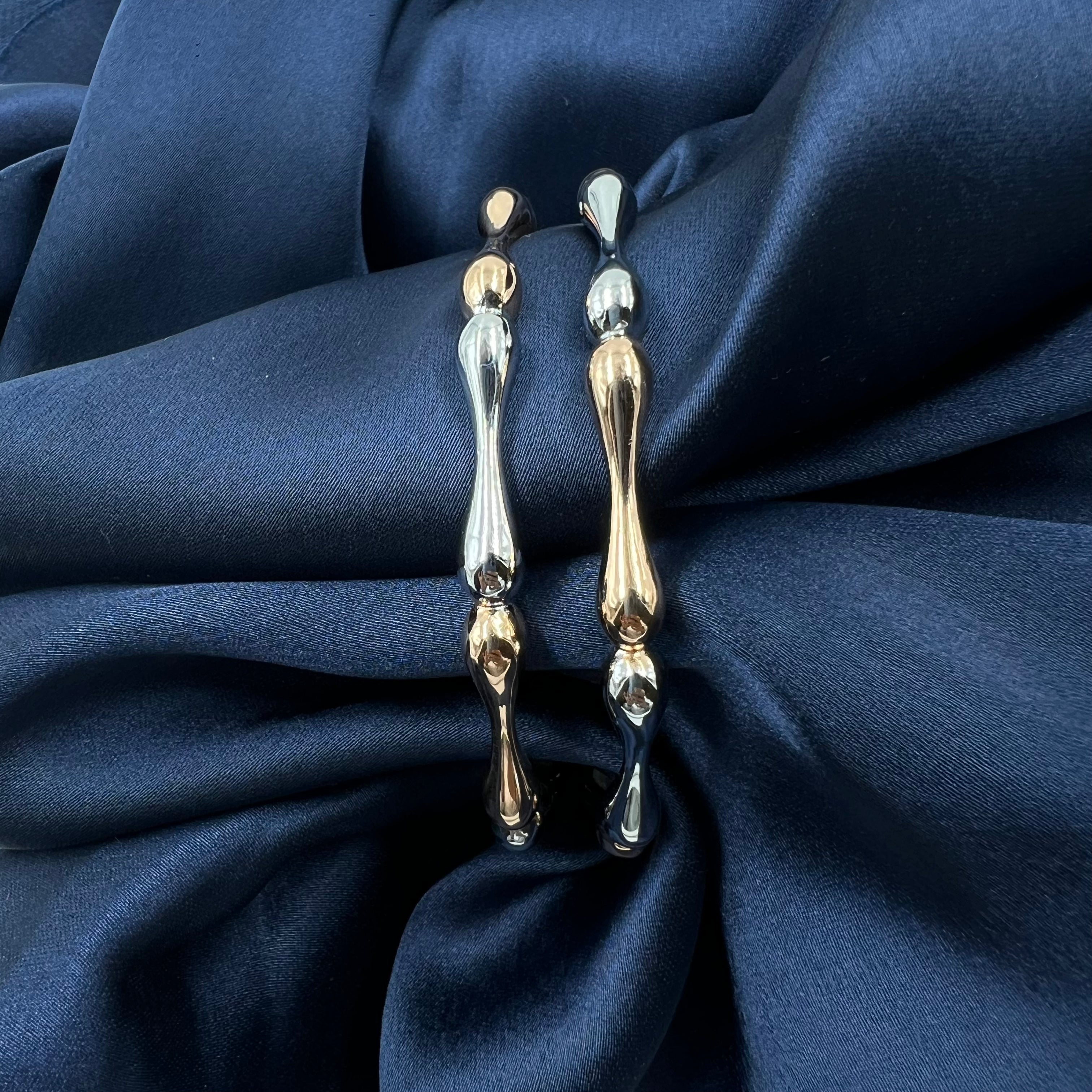 designer silver bangles women