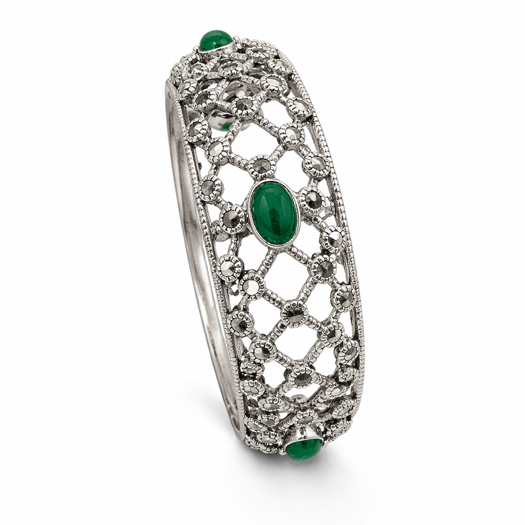 elegant saanvi silver bangle