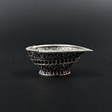 Elegant Silver Rajsi Pooja Thali Set