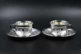 Elegant tea and coffee cup set