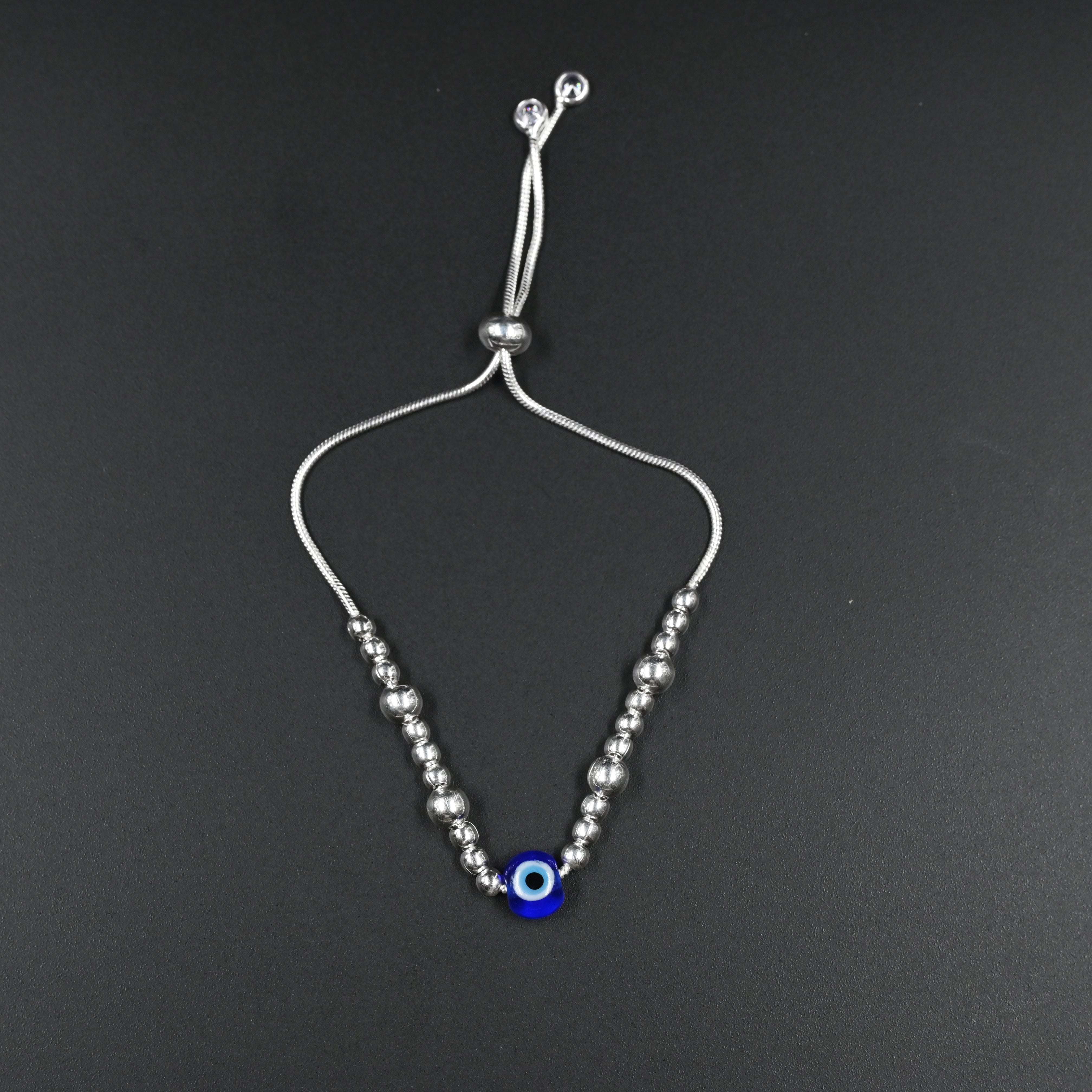 Evil Eye Guardian bracelet in 925 silver