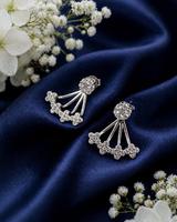 Floral Cuff Earrings