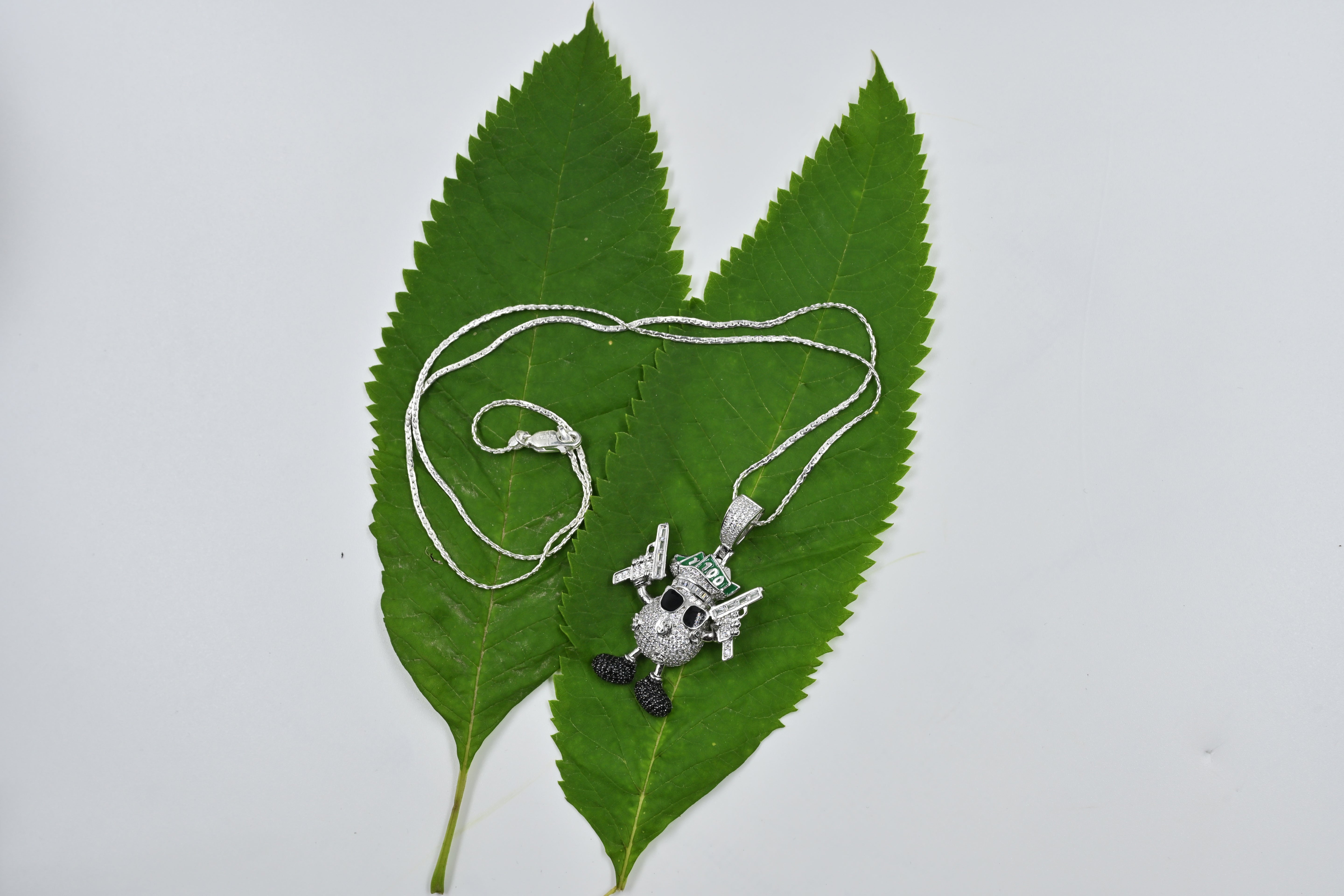 Gangsta Bling pendant crafted in 925 silver