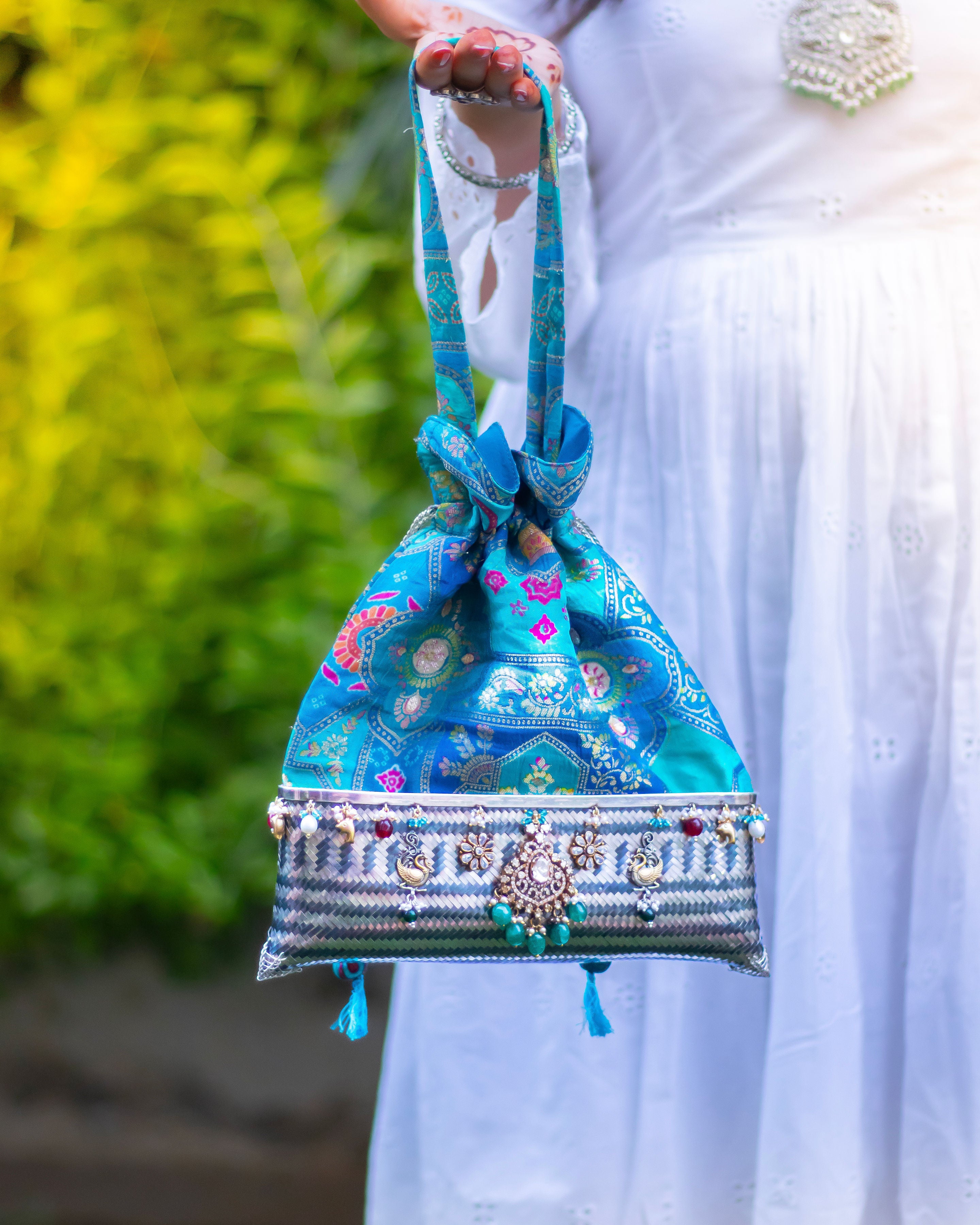 Iravati potli bag festive style