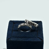 Jeevika toe ring in 925 silver
