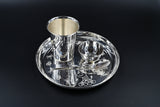 Jungle joy baby silver dinner set