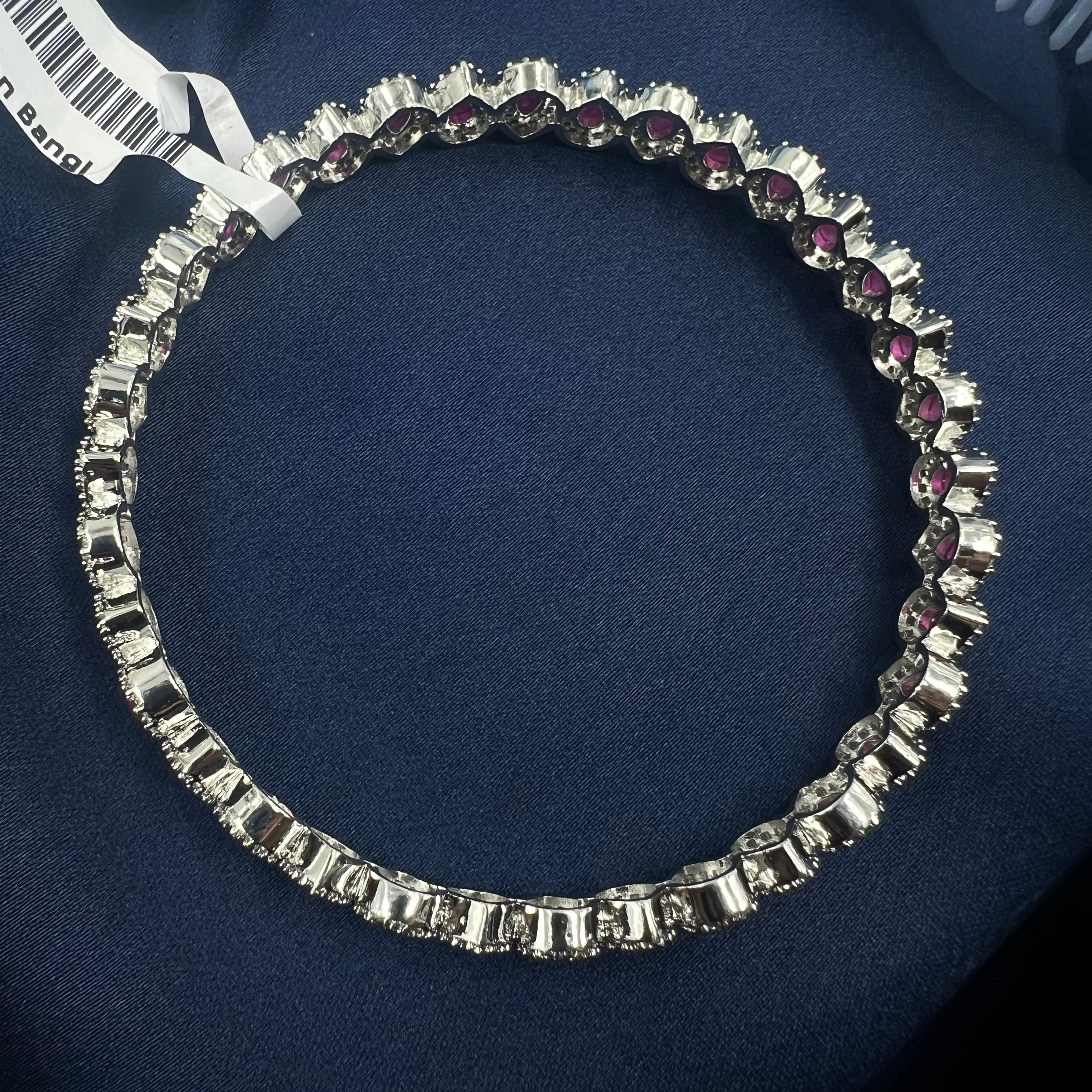 ladies elan ruby bangles