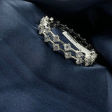 ladies myra silver bangles