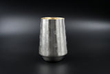 Lotus motif silver tray from Padma set