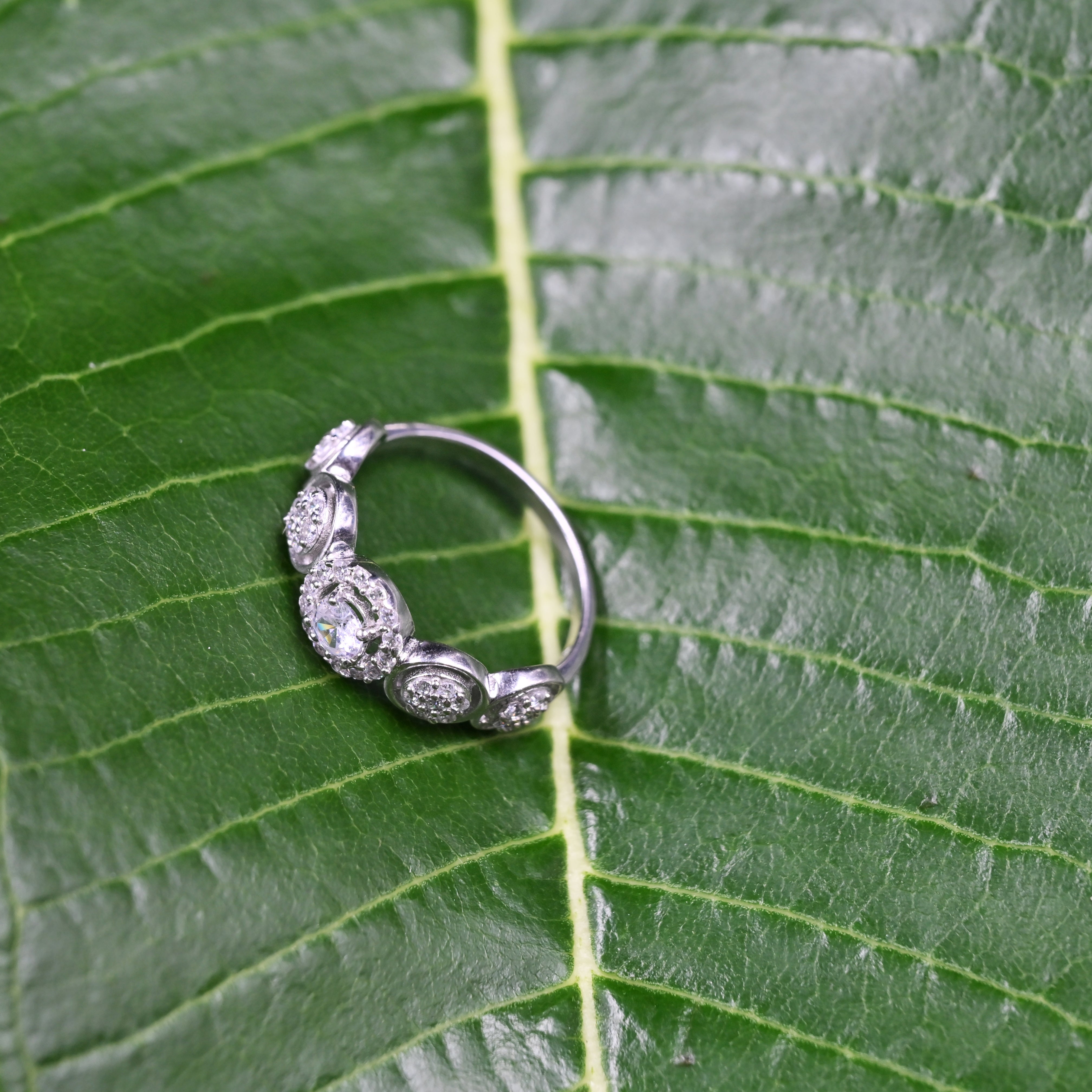 Luna Cirque ring in 925 silver