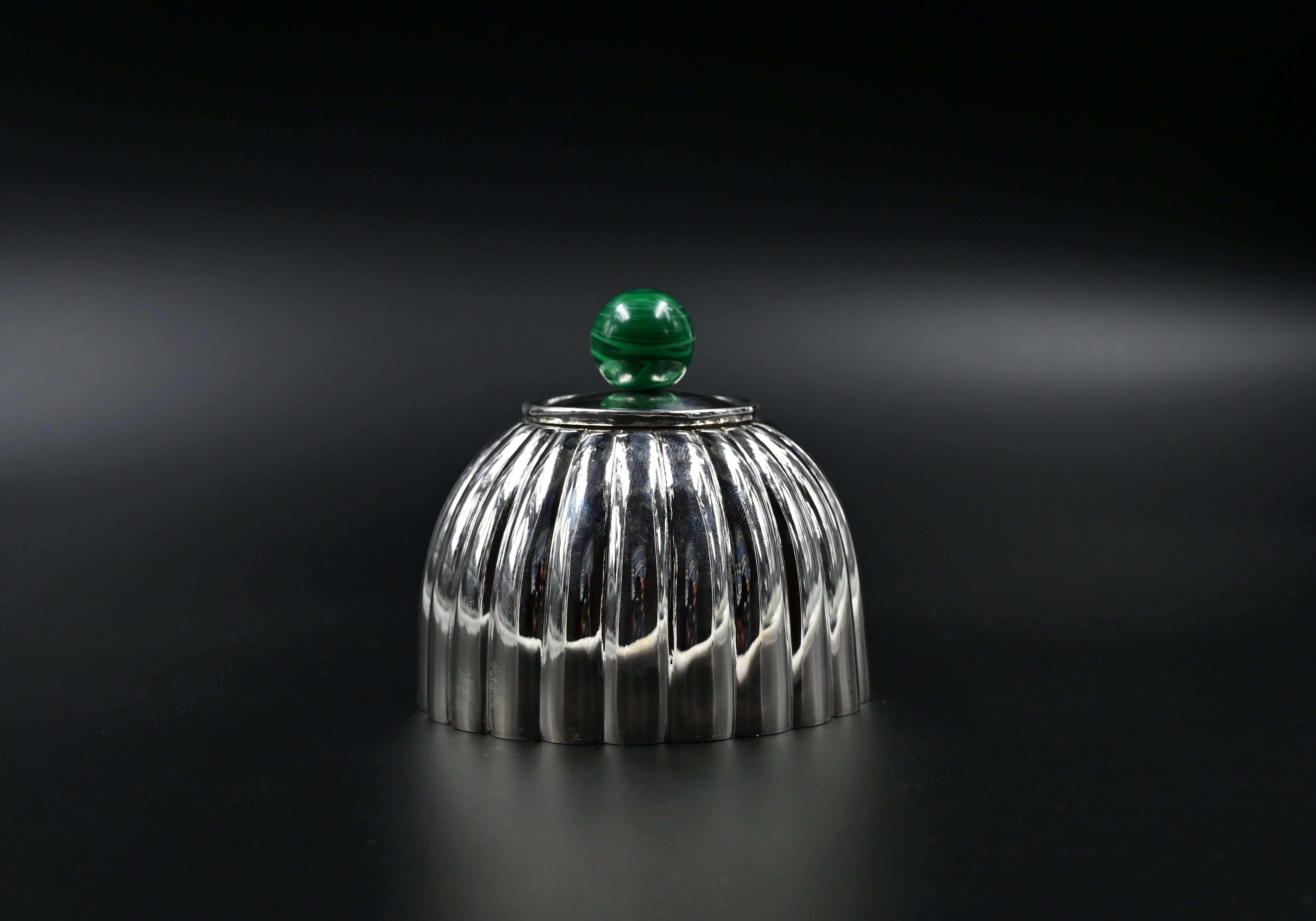 Elegant luxury silver tea set for serving chai
