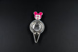 Mickey baby silver feeding set