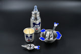 Mickey baby silver feeding set
