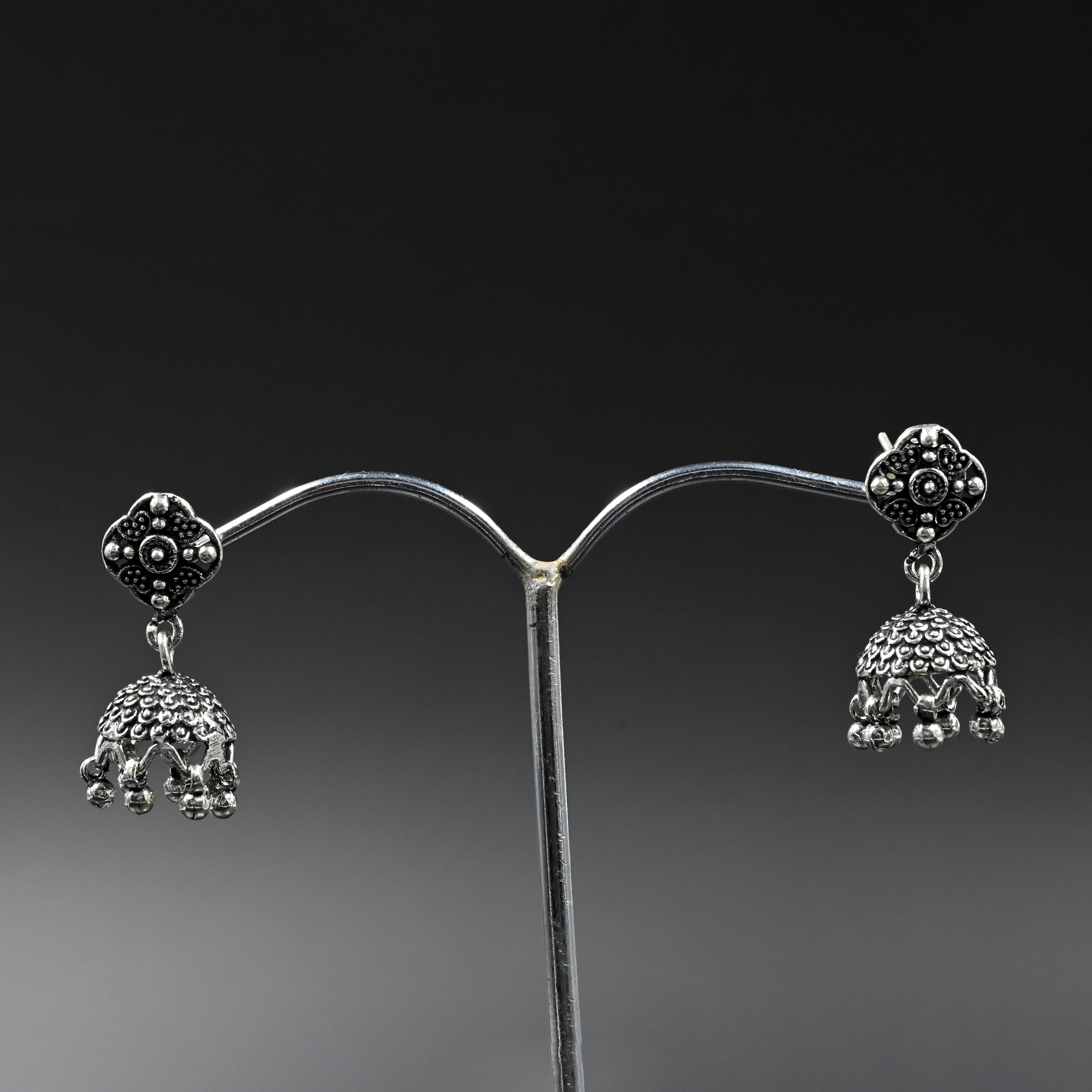 Nitya jhumka in 925 silver