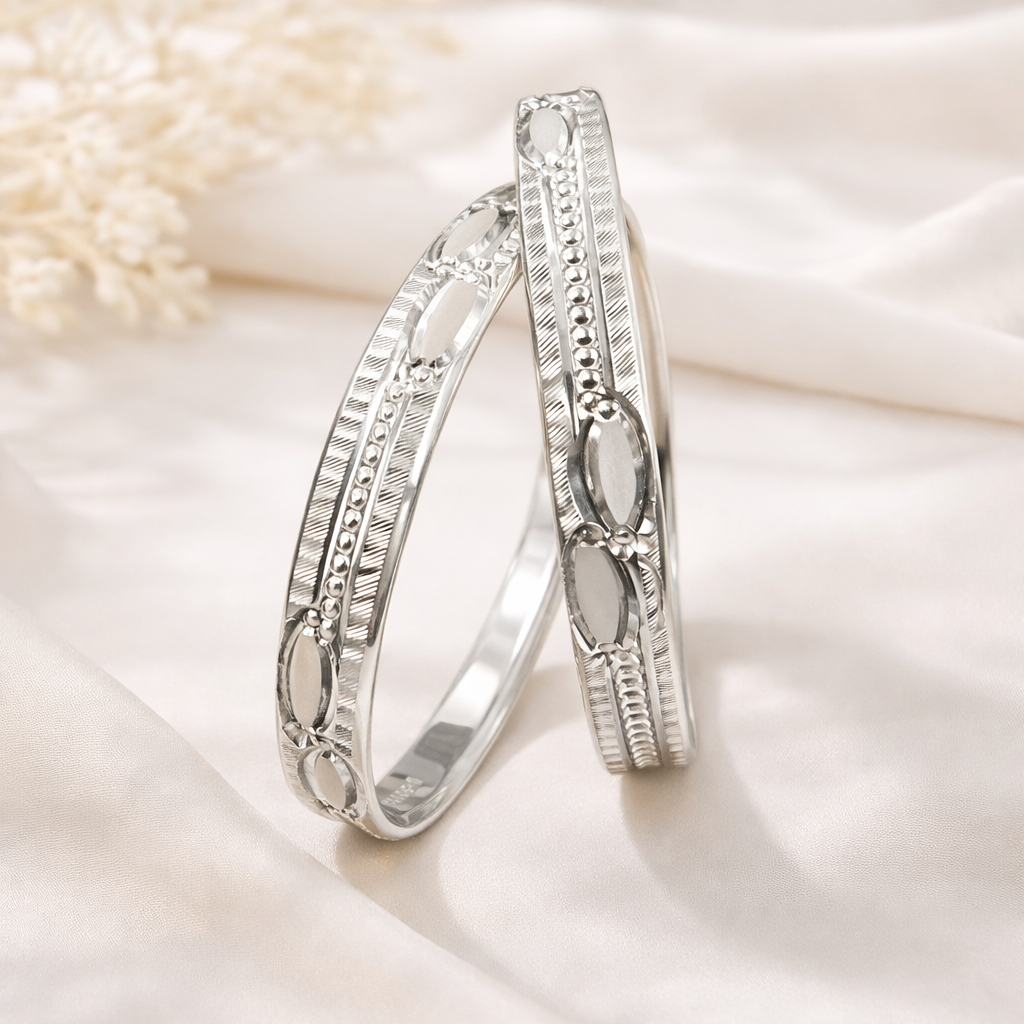 opus circle 925 silver bangles
