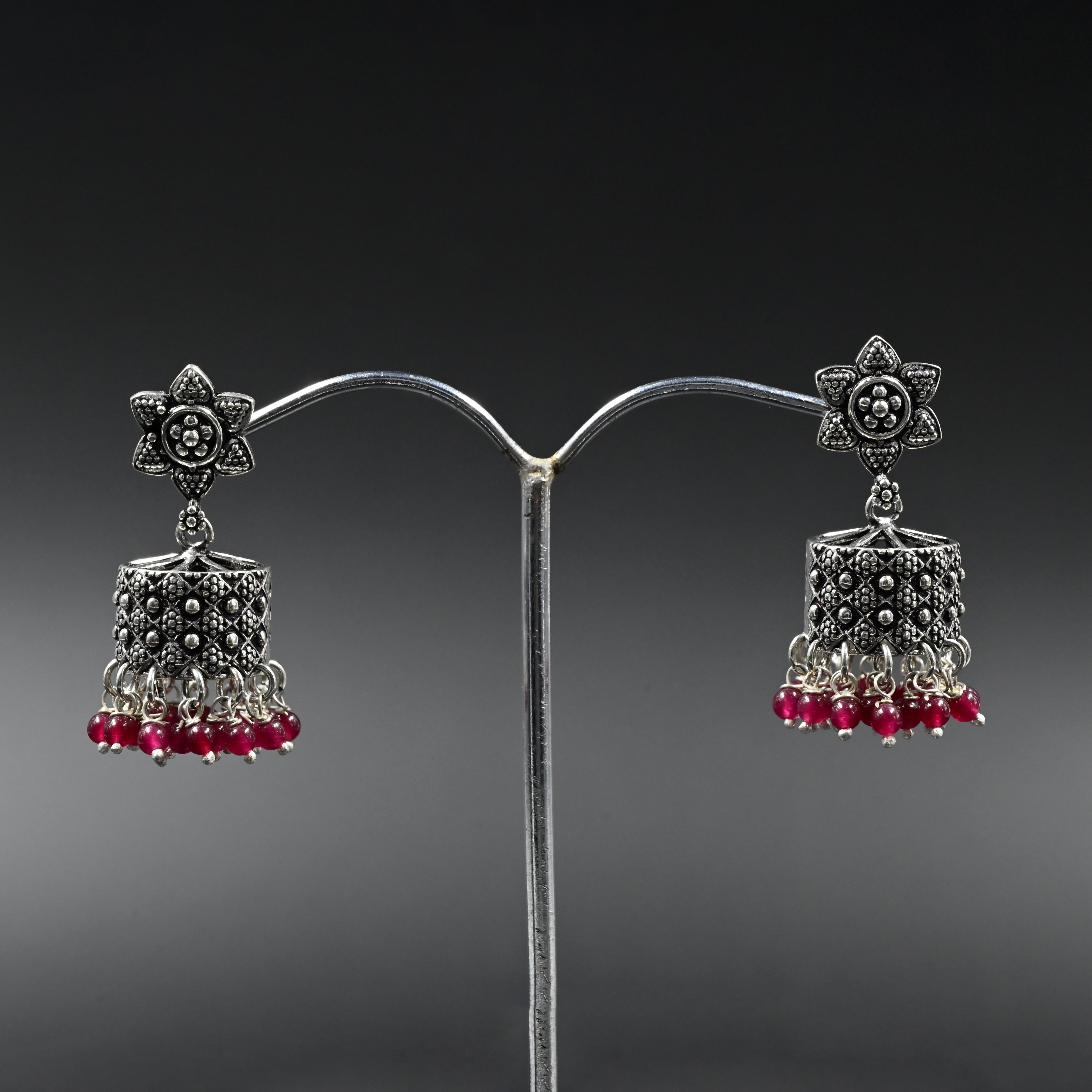 Padmini jhumka in 925 silver