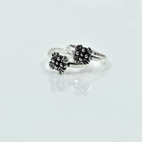 Phoolira toe ring in 925 silver