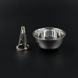 Pooja silver jyote stand
