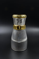 Premium silver drink set with glasses