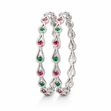 pure amaira silver bangles