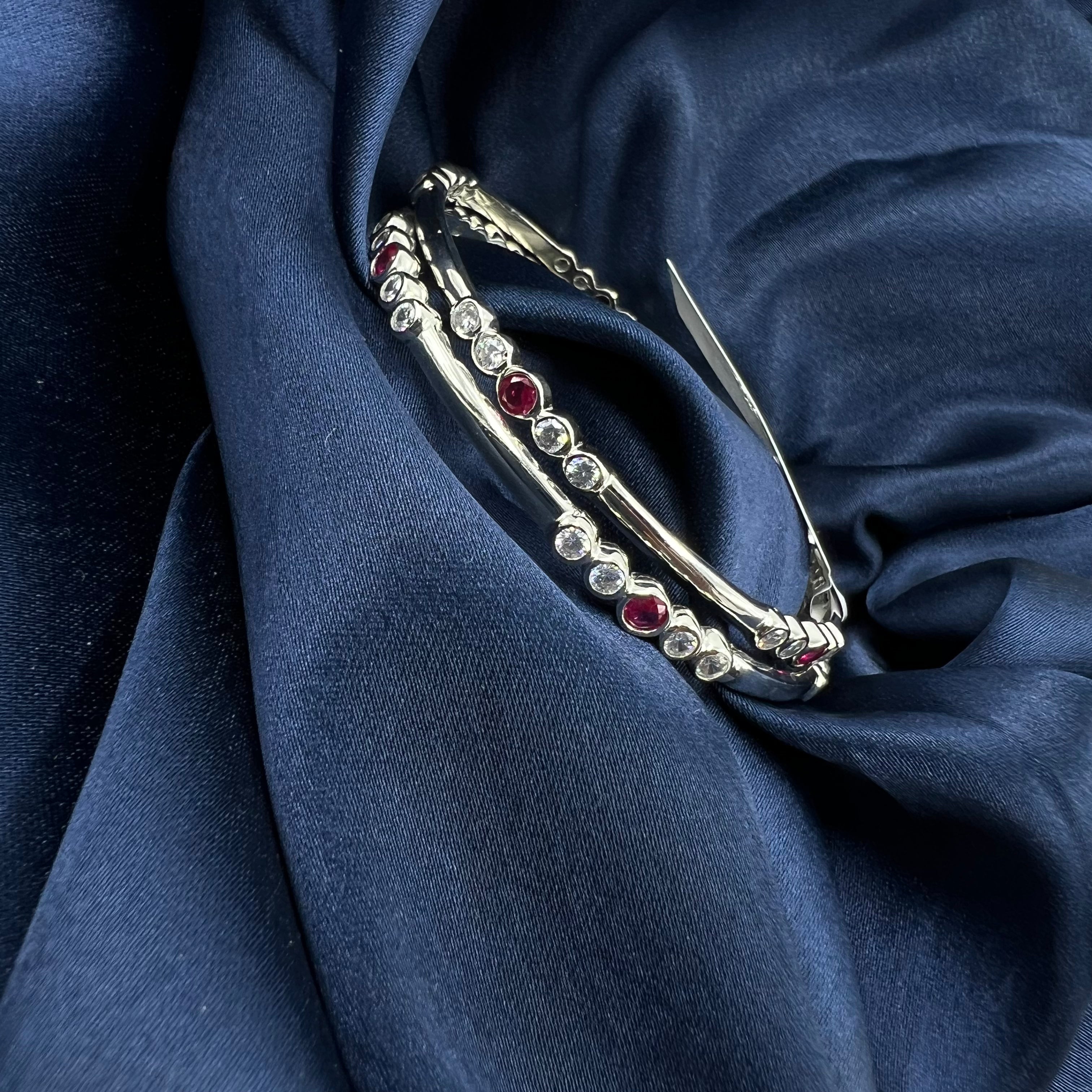 pure silver mahira bangles