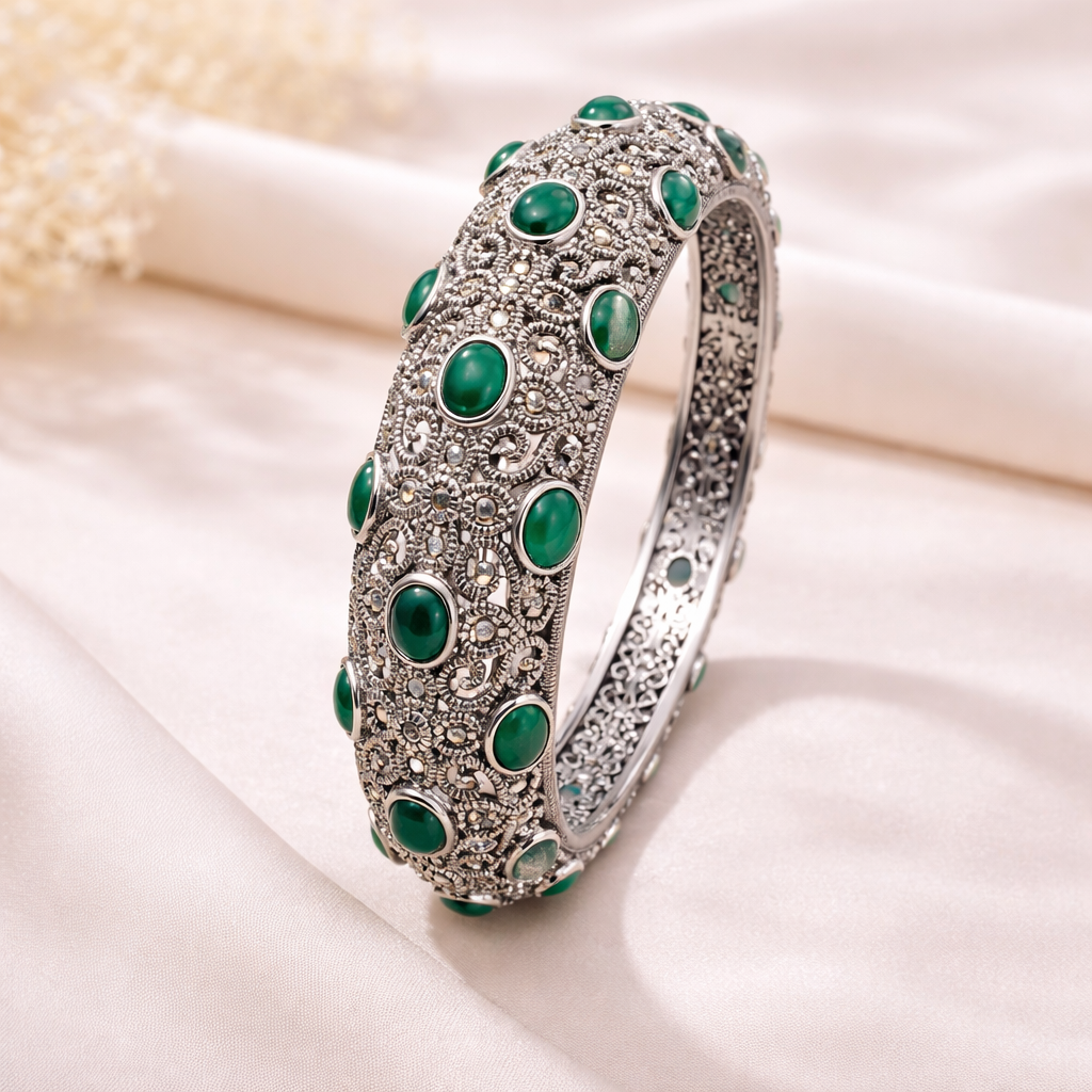 raina 925 silver bangle