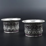 Rajsi Pooja Thali Set accessories in silver