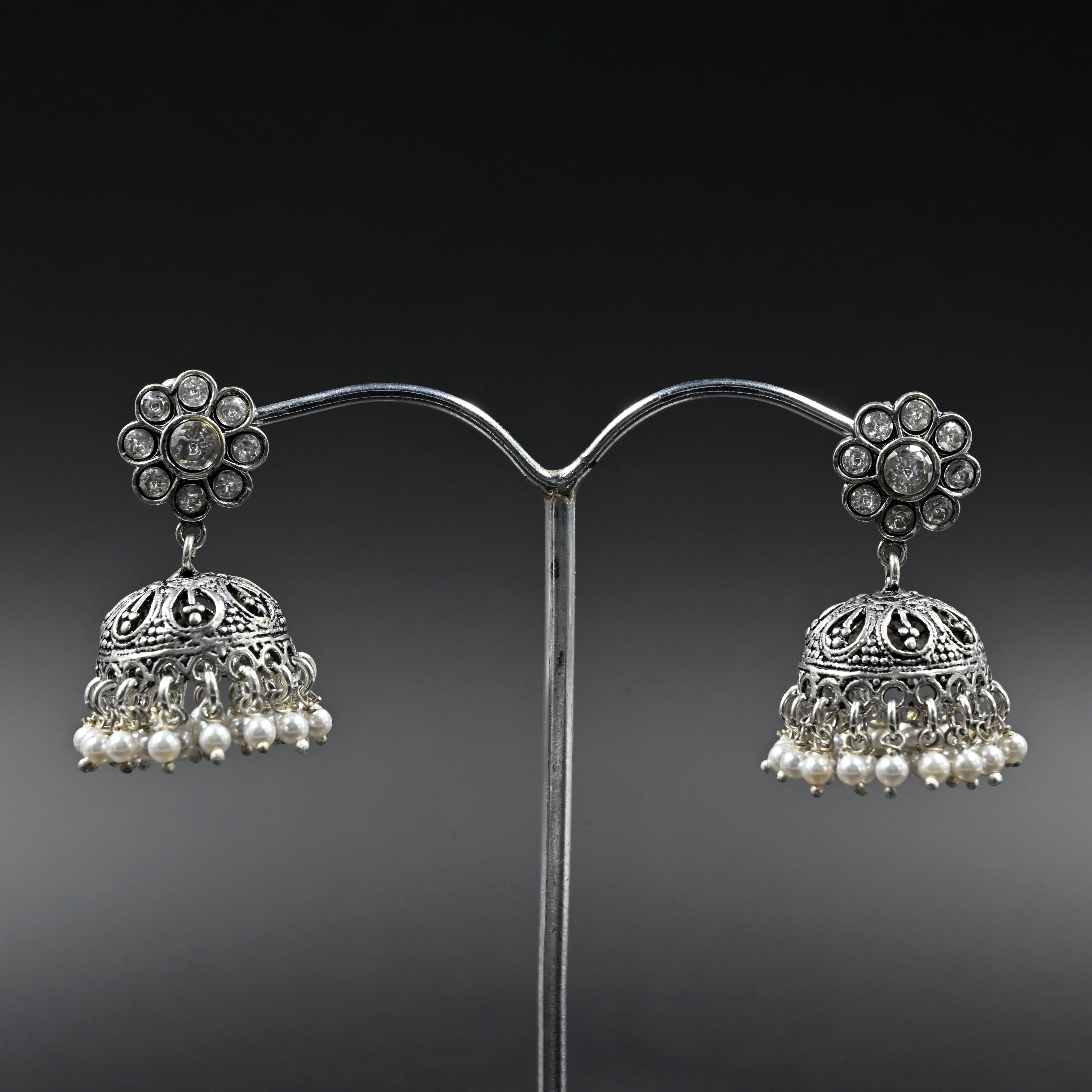 Rasika jhumka in 925 silver