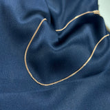 Rosegold daily silver chain