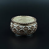Royal silver pooja thali set