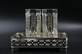 Saanjh glass tray set design