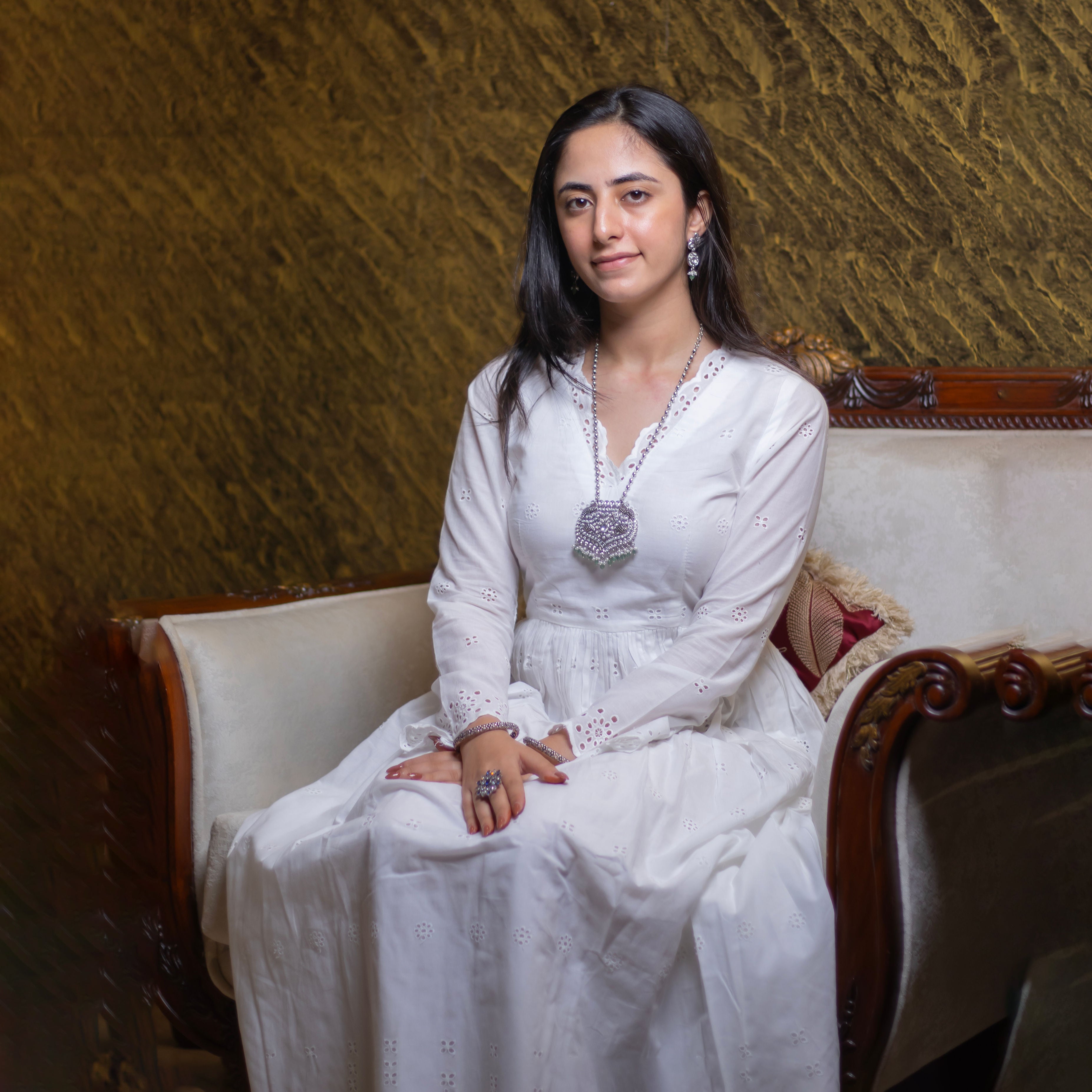 Serene Meherbaan silver set