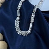 Silver Alpha Chain for men