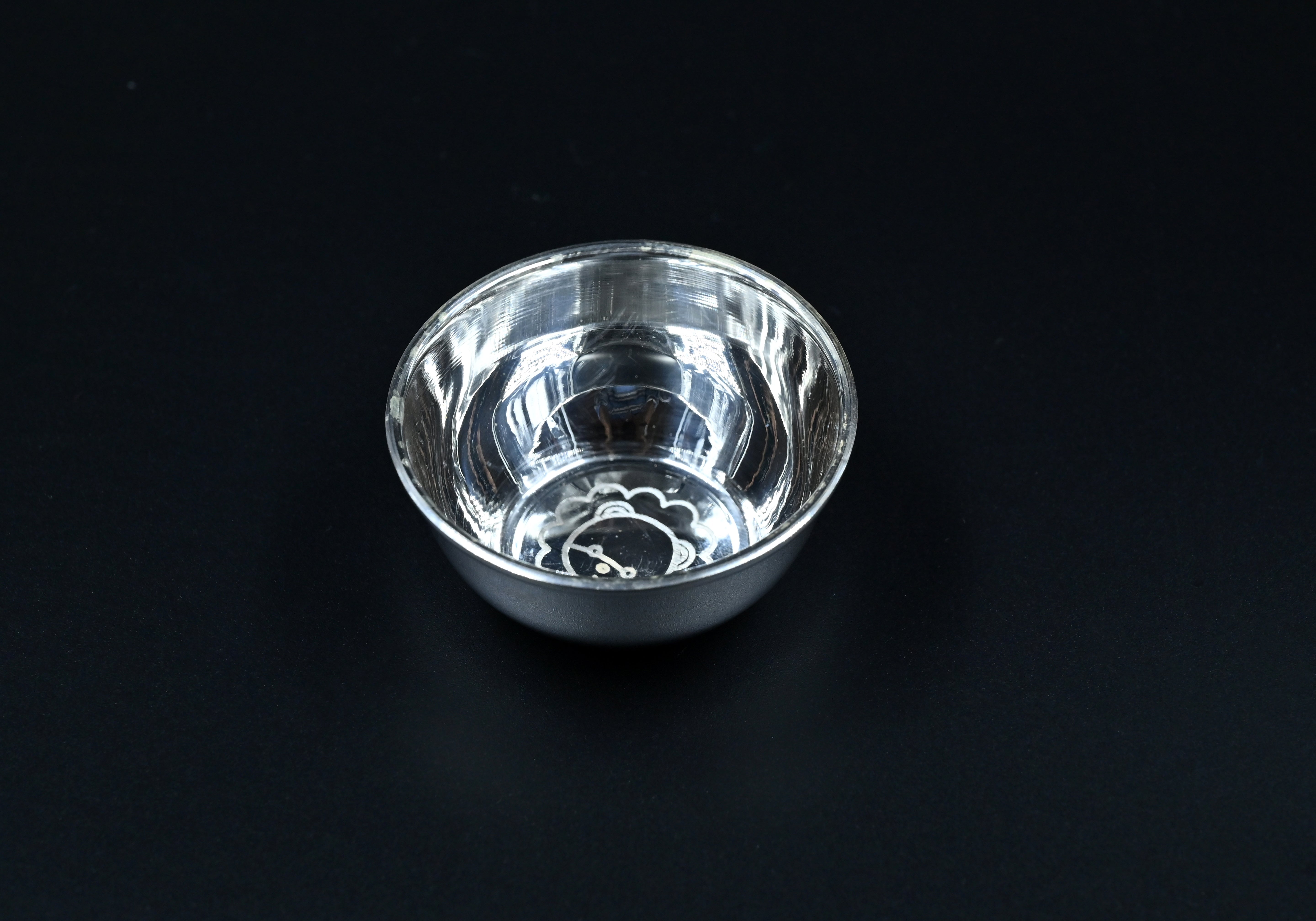 Silver feeding set for baby