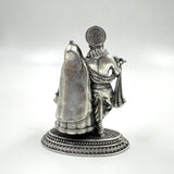 Silver Radha Krishna idol for pooja