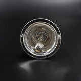 Silver temple ritual bell for pooja
