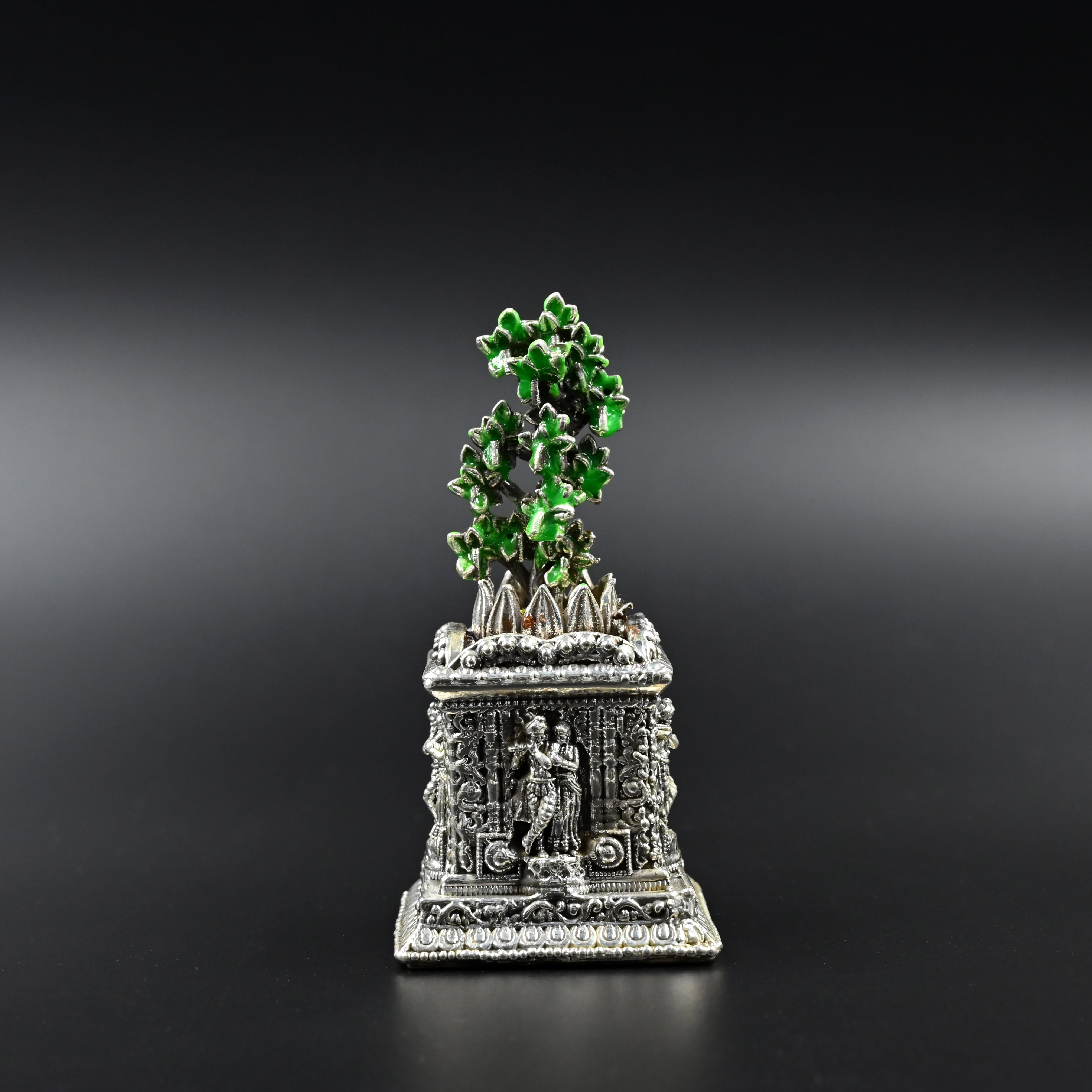 925 silver Tulsi idol for pooja and home mandir decor