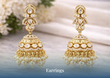 Gold-plated silver Earrings