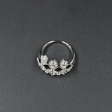 Sparkle Stellar Veil silver necklace Janya