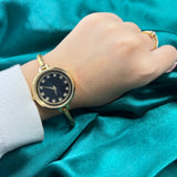 sterling silver gold kada watch mens style